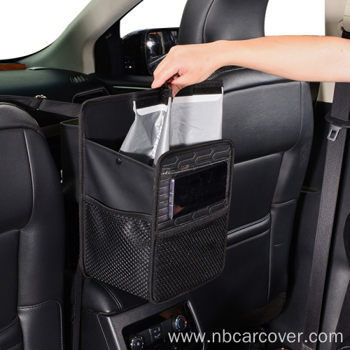 Hot Sale Leather Leak-proof Folding Car Storage Box